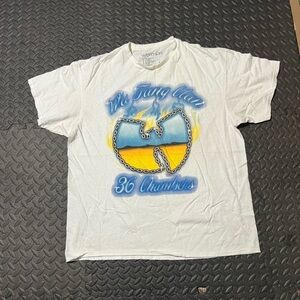 Wu-Tang Clan White Short Sleeve Tee